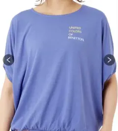 BENETTON ドルマンTシャツ接触冷感のサムネイル