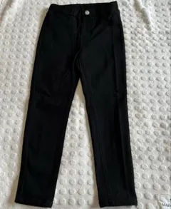 GU スキニーパンツ 110cm 黒