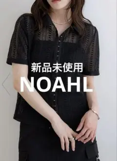 新品未使用　NOAHL ノアル noahl ホックデザインレーストップス
