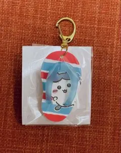 ハチワレ ビーチサンダルキーホルダー