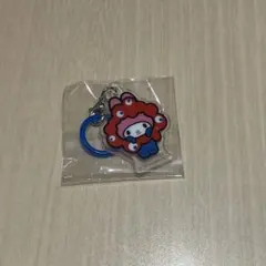 サンリオキャラクターズ　ミャクミャクなりきりアクリルチャーム　マイメロディ