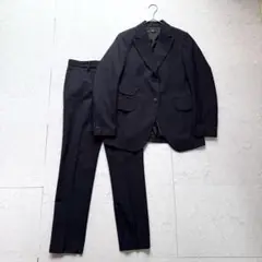 美品 ユニクロ +J スーツ セットアップ XS ウールブレンド ストライプ
