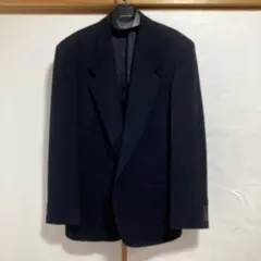 Giorgio Armani ネイビー テーラードジャケット 48 GIORGIO ARMANI(ジョルジオアルマーニ) テーラードジャケット
