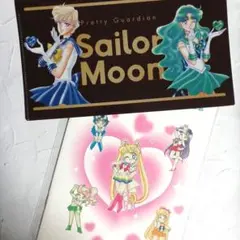 セーラームーン クリアファイル　ノート　明治　イオン