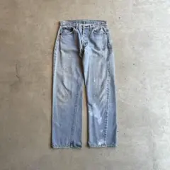 80s Levi's 501 USA製 ストレートデニム 黒カン赤耳 W31