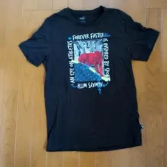 PUMA ブラック Tシャツ グラフィック