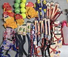 【まとめ売り】犬　首輪　ハーネス　胴輪　リードのサムネイル