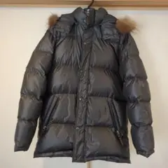 CAMP7 ダークグレー ダウンジャケット