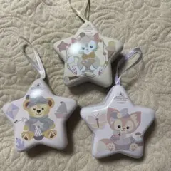 ダッフィーアンドフレンズ　オーナメント型缶　上海ディズニー