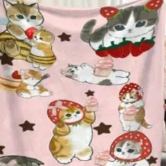 モフサンド　フリースブランケット 75×100センチ