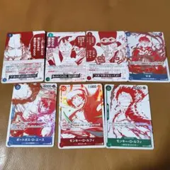 ワンピースカード　3周年トレジャーキャンペーンプロモコンプリート7種