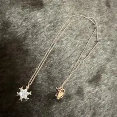 4℃ k10 ネックレス ピンクゴールド