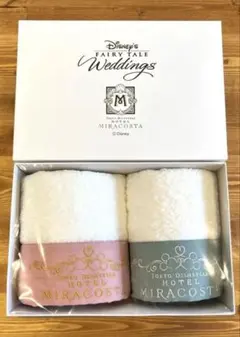 レア・廃盤品ホテルミラコスタ・限定ウォッシュタオル2枚・巾着1枚 レア・廃盤品ホテルミラコスタ・限定ウォッシュタオル2枚・巾着1