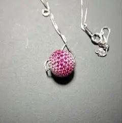 【美品】ネックレス(ルビー)