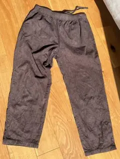 無印良品　コーデュロイ　イージーパンツ　L ダークブラウン