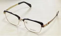 No.468    meiner眼鏡　新品未使用デモレンズ入り　ブローラインのサムネイル