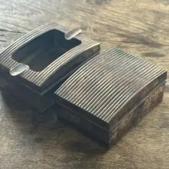 【アンティーク】金属製 ミニボックスセット