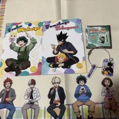 ヒロアカ　東急ハンズ　常闇踏陰　アクリルキーホルダーあみぐるみ　ポスカ　デク常闇