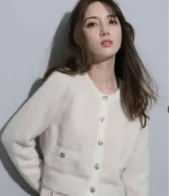 【新品タグ付き】アプワイザーリッシェ ノーカラー ジャケット 日本製 S 2025年最新】Apuweiser-riche レディース ノーカラージャケットの人気