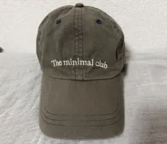 ZARA ザラ メッセージ 刺繍 キャップ 帽子　minimal club