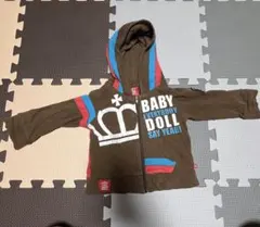 BABY DOLL フード付きパーカー 80