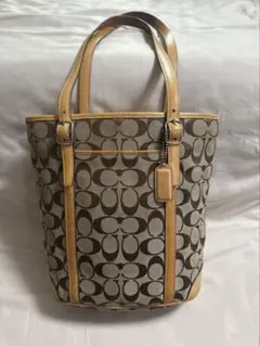 ⭐︎COACH⭐︎コーチ バケツ型トートバッグ シグネチャー