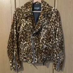 think pink ヒョウ柄ライダース サイコビリー パンク ロカビリー