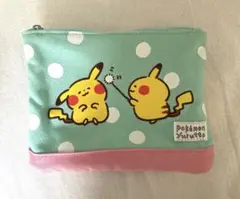 ポケモンセンター　Pokemon Yuruttoフラットポーチ　カナヘイ