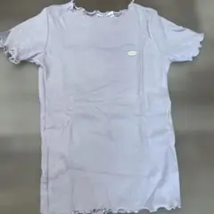 branshes 薄紫 フリル Tシャツ 120