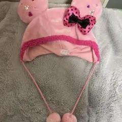 ディズニーファンキャップピンク