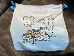 ちいかわ 巾着袋 ポーチ　人魚の島　映画　ボート
