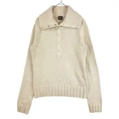 【GAP】タートルネック ニット セーター アンゴラ うさぎの毛 ベージュ XS
