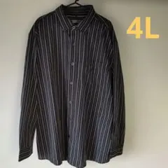 【超美品】Louis Chavalon ストライブ長袖シャツ☆４お値下げ不可！のサムネイル