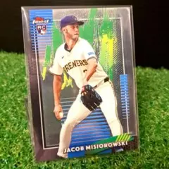 サイ・ヤング候補 Topps Finest Jacob Misiorowski