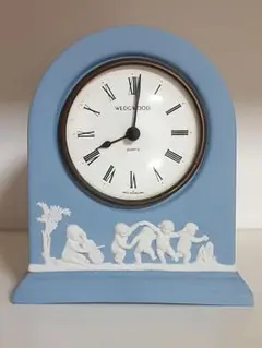 Wedgwood ジャスパー 置時計 稼働