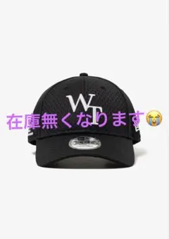WTAPS 9Forty Cap / Poly. Mesh. Newera 黒 - メルカリ