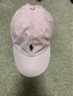 Polo Ralph Lauren ベージュキャップ　革ベルト