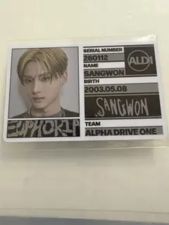 ALPHA DRIVE ONE ALD サンウォン スタッフパス ID