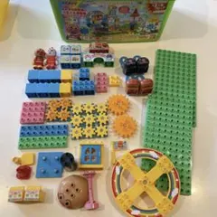 アンパンマン　おおきな観覧車のくるくる遊園地ブロックバケツ　ブロック