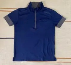 workman ワークマン Mサイズ GRATEX 半袖　襟シャツ ネイビー