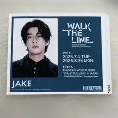 ENHYPEN ジェイク WALK THE LINE 期間限定ステッカー