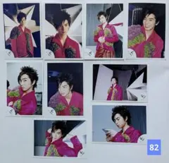 【9枚セット】嵐　松本潤　公式写真(82)　旧嵐ロゴ