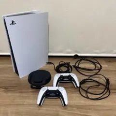 PlayStation 5 (PS5) 本体、コントローラー2個付き