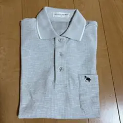 男性　Ｍ　長袖ポロシャツ