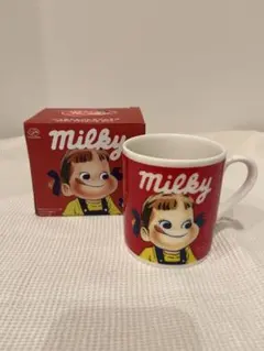 70周年記念　不二家 ペコちゃん ミルキー マグカップのサムネイル