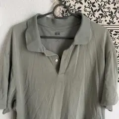 UNIQLO グレー ポロシャツ 3XL