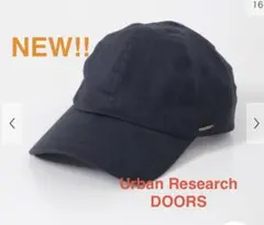 新品★URBAN RESEARCH DOORS ネイビー リネン キャップのサムネイル