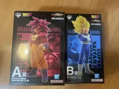 一番くじドラゴンボール　A賞超サイヤ人4孫悟空　B賞超サイヤ人3ベジータ　セット