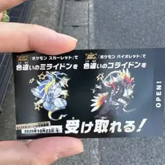 色違い　コライドン　ミライドン
