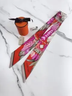 a243【美品】エルメスツイリーDanse Pacifiqueダンスパシフィック
